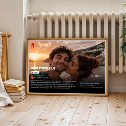 Affiche personnalisée couple - Notre propre film – vue 9