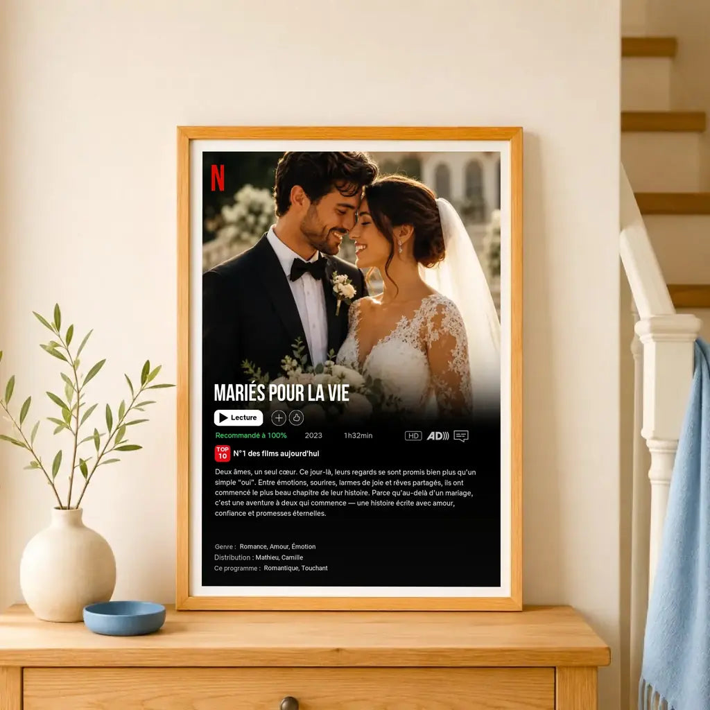 Poster Netflix personnalisé – vue 11