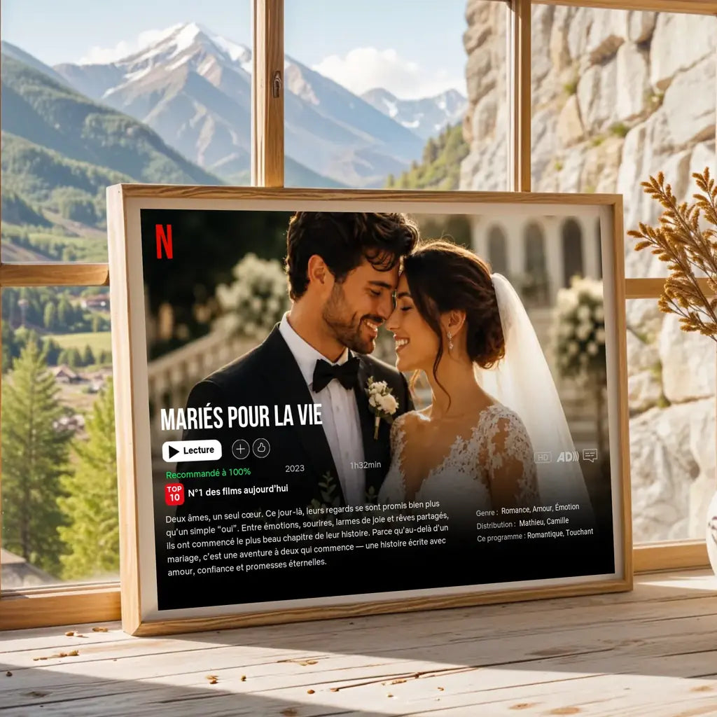 Poster Netflix personnalisé – vue 20