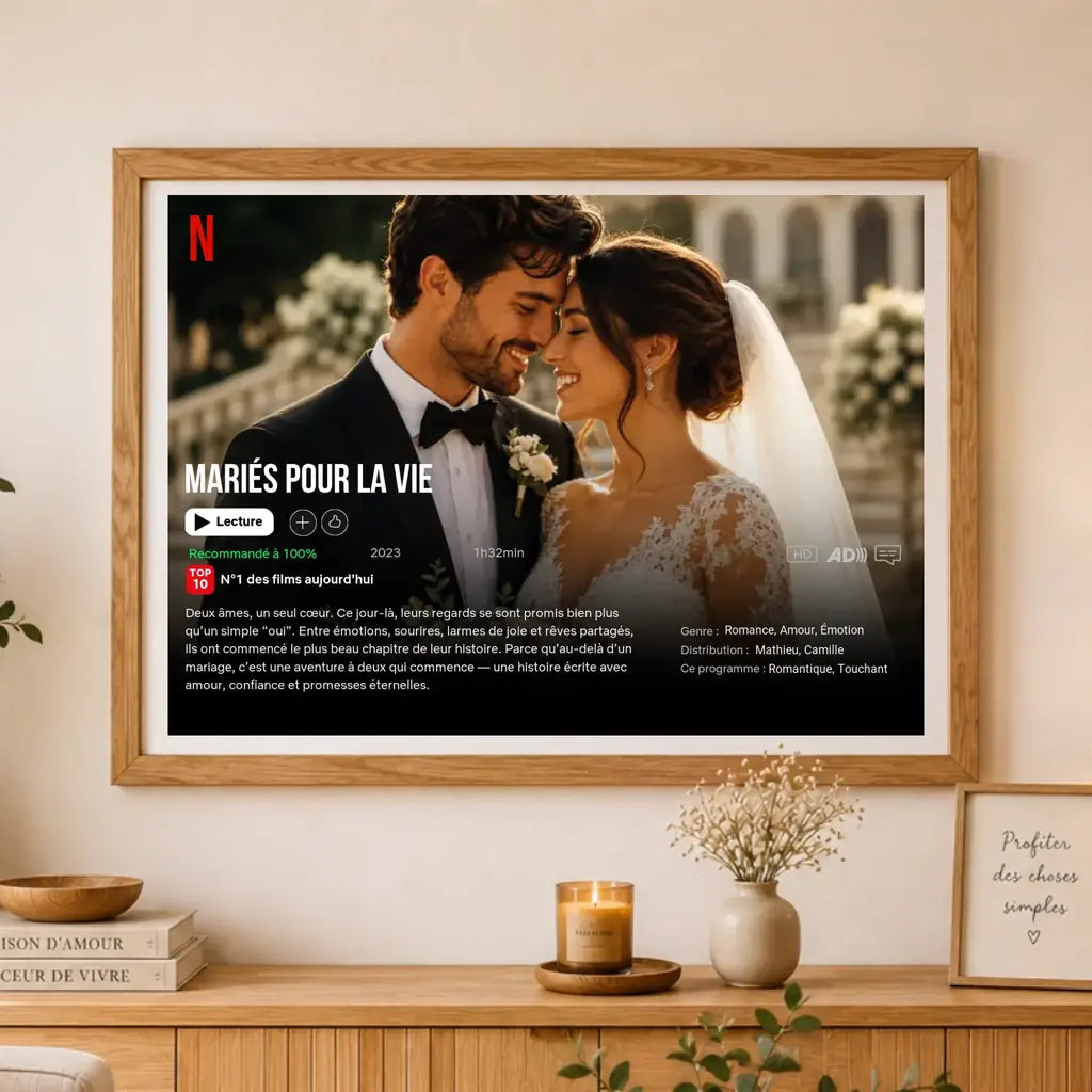 Poster Netflix personnalisé – vue 21