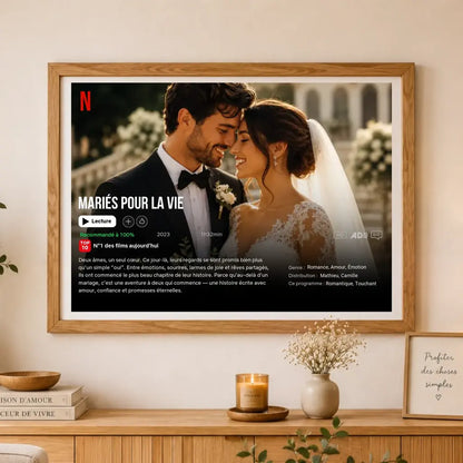 Poster Netflix personnalisé – vue 21