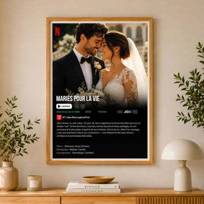 Poster Netflix personnalisé – mockup affiche 2