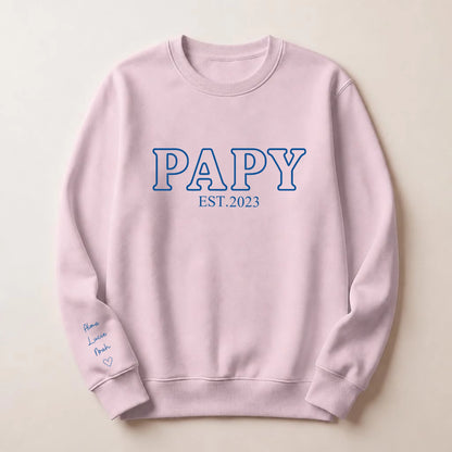 Sweat personnalisé papy brodé - Futur grand-père – vue 12