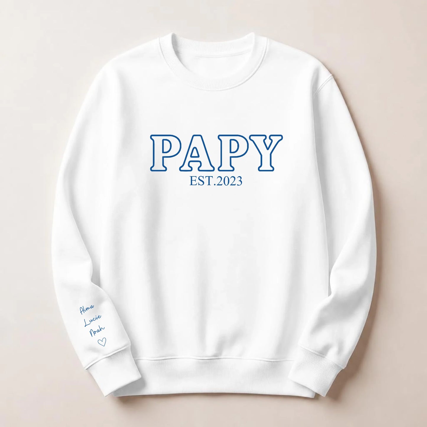 Sweat personnalisé papy brodé - Futur grand-père – vue 8