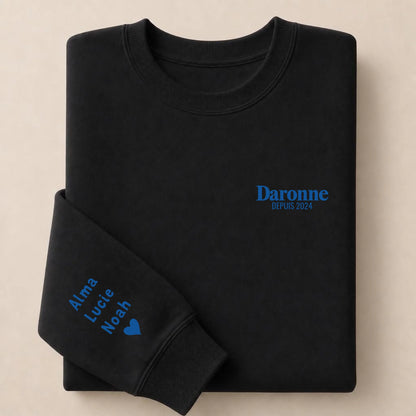 Sweat personnalisé maman - La Daronne depuis – vue 10