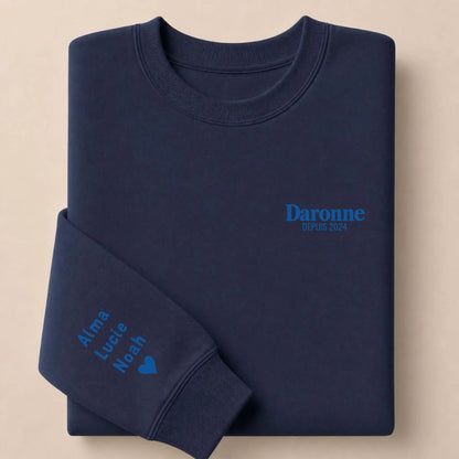 Sweat personnalisé maman - La Daronne depuis – vue 16