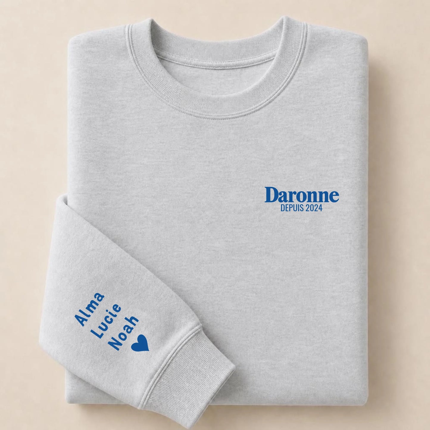 Sweat personnalisé maman - La Daronne depuis – vue 19