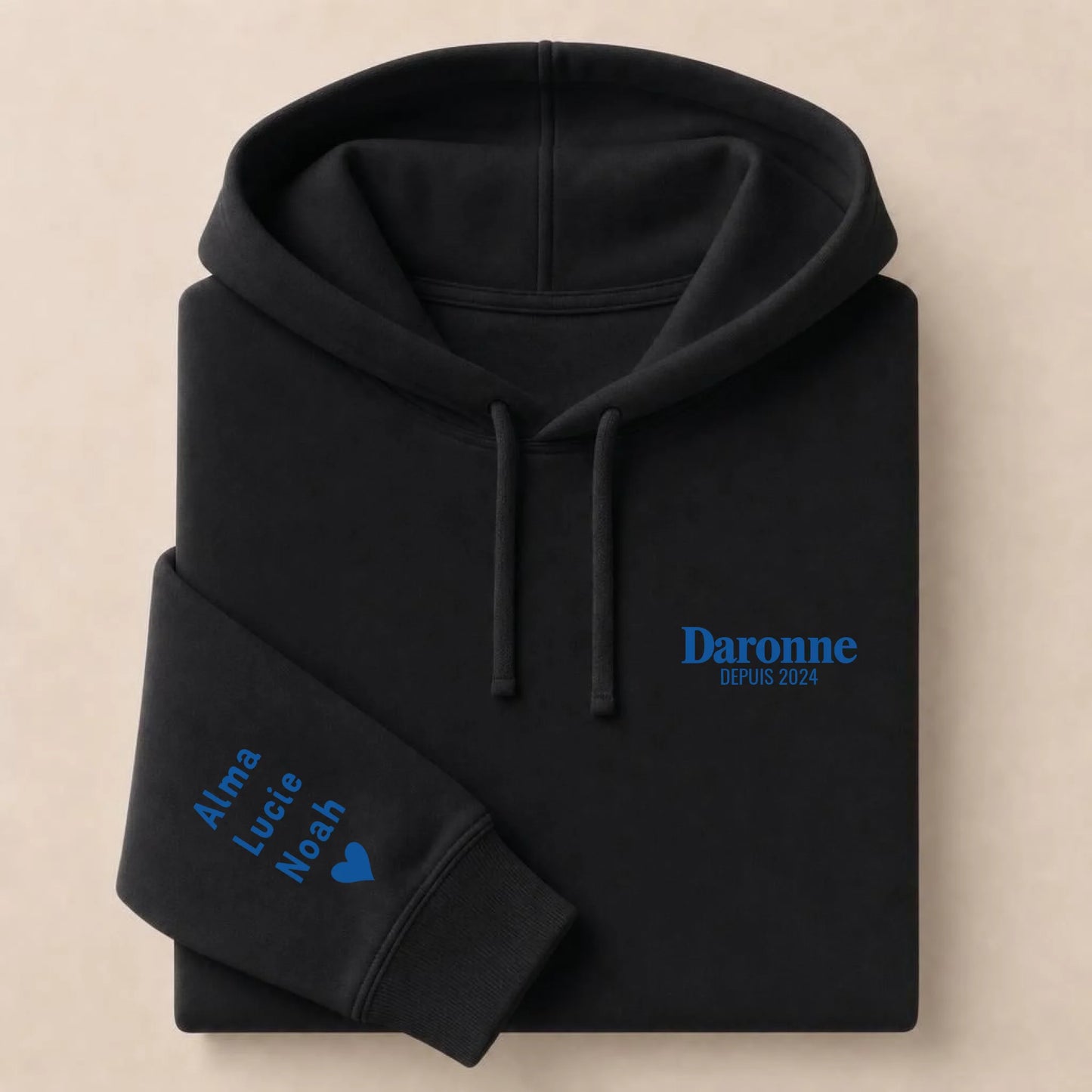 Sweat personnalisé maman - La Daronne depuis – vue 34