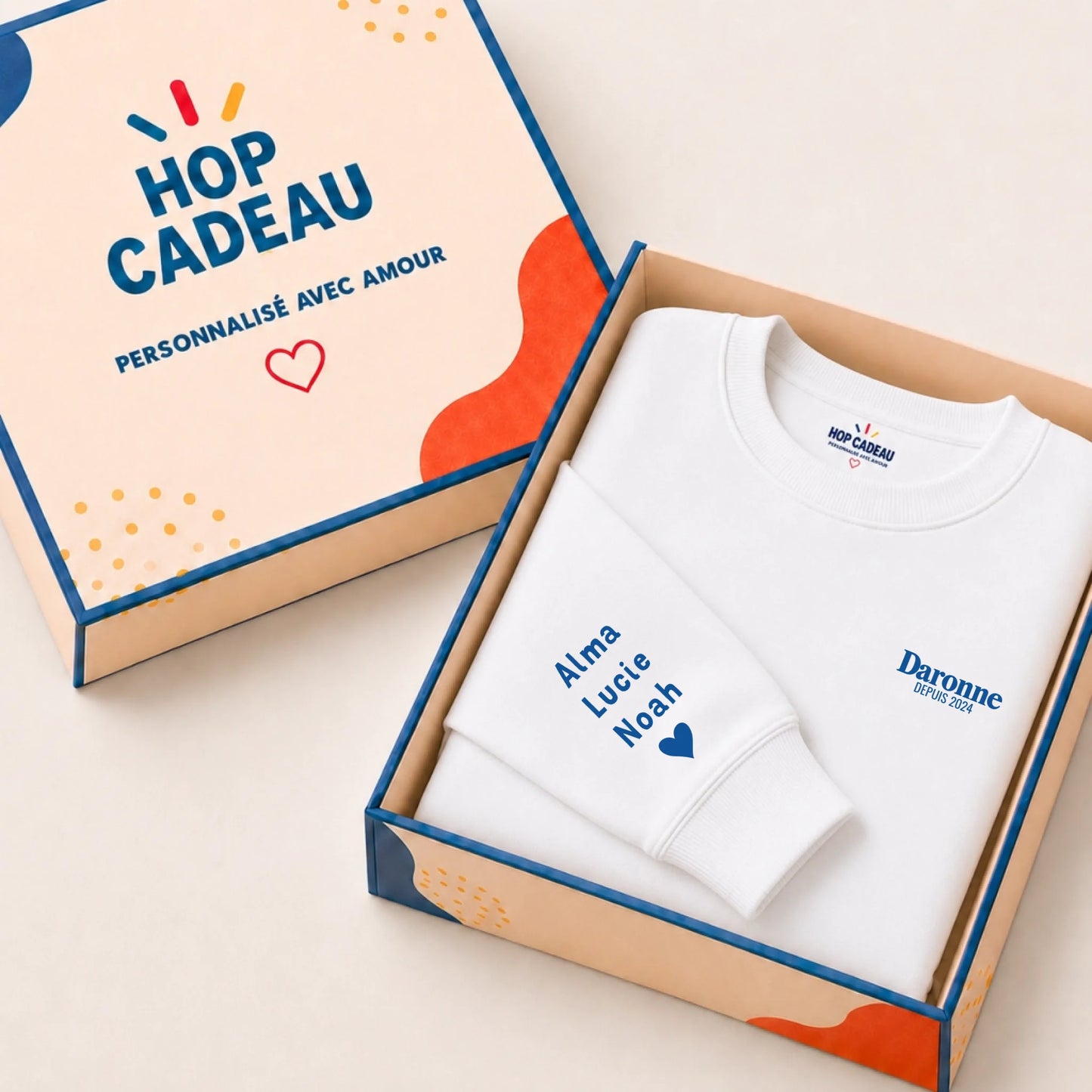 Sweat personnalisé maman - La Daronne depuis – vue 8