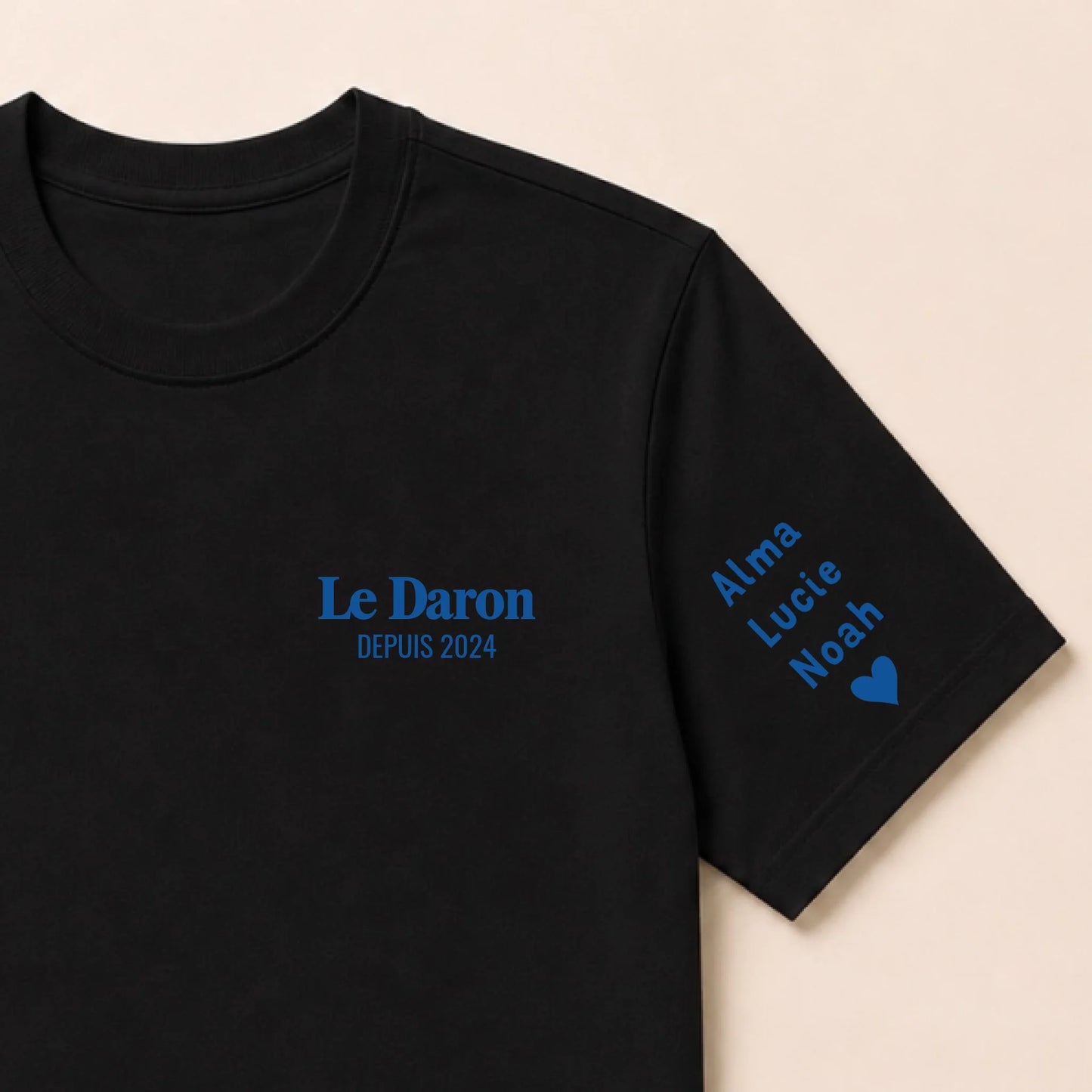 Sweat personnalisé papa - Le Daron depuis – vue 38