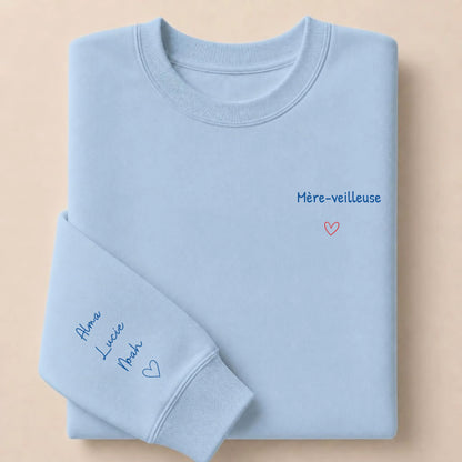 Sweat personnalisé maman - Mère-veilleuse – vue 12