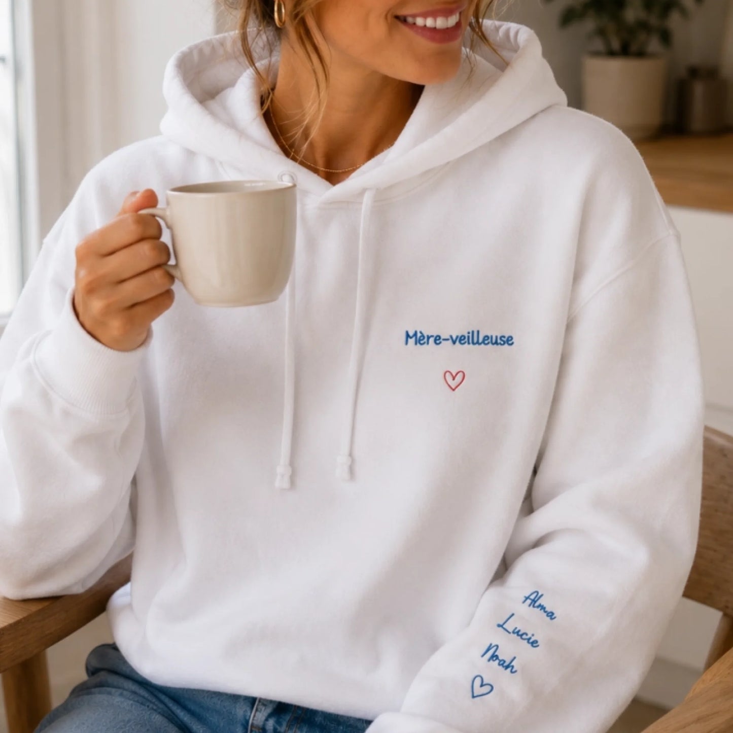Sweat personnalisé maman - Mère-veilleuse – vue 19