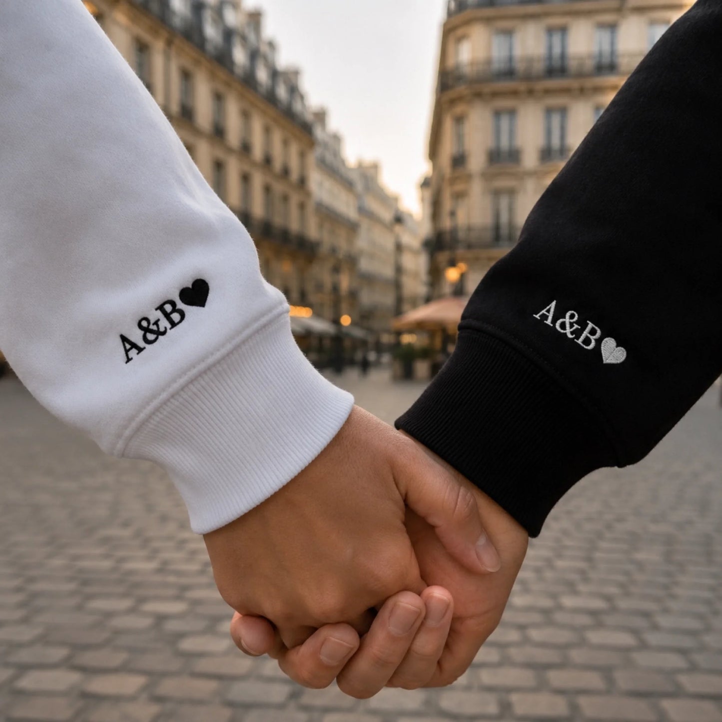 Pull couple assorti personnalisé – vue 4