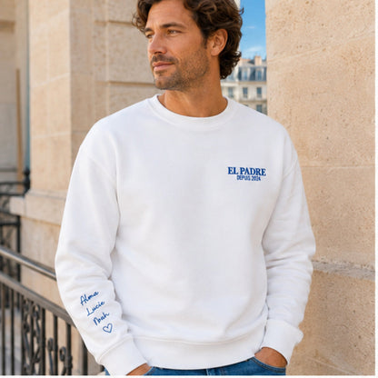 Sweat personnalisé papa brodé - El Padre