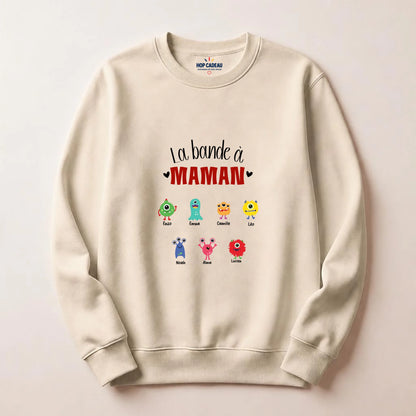 Pull Maman personnalisé – La bande à Maman – vue 10