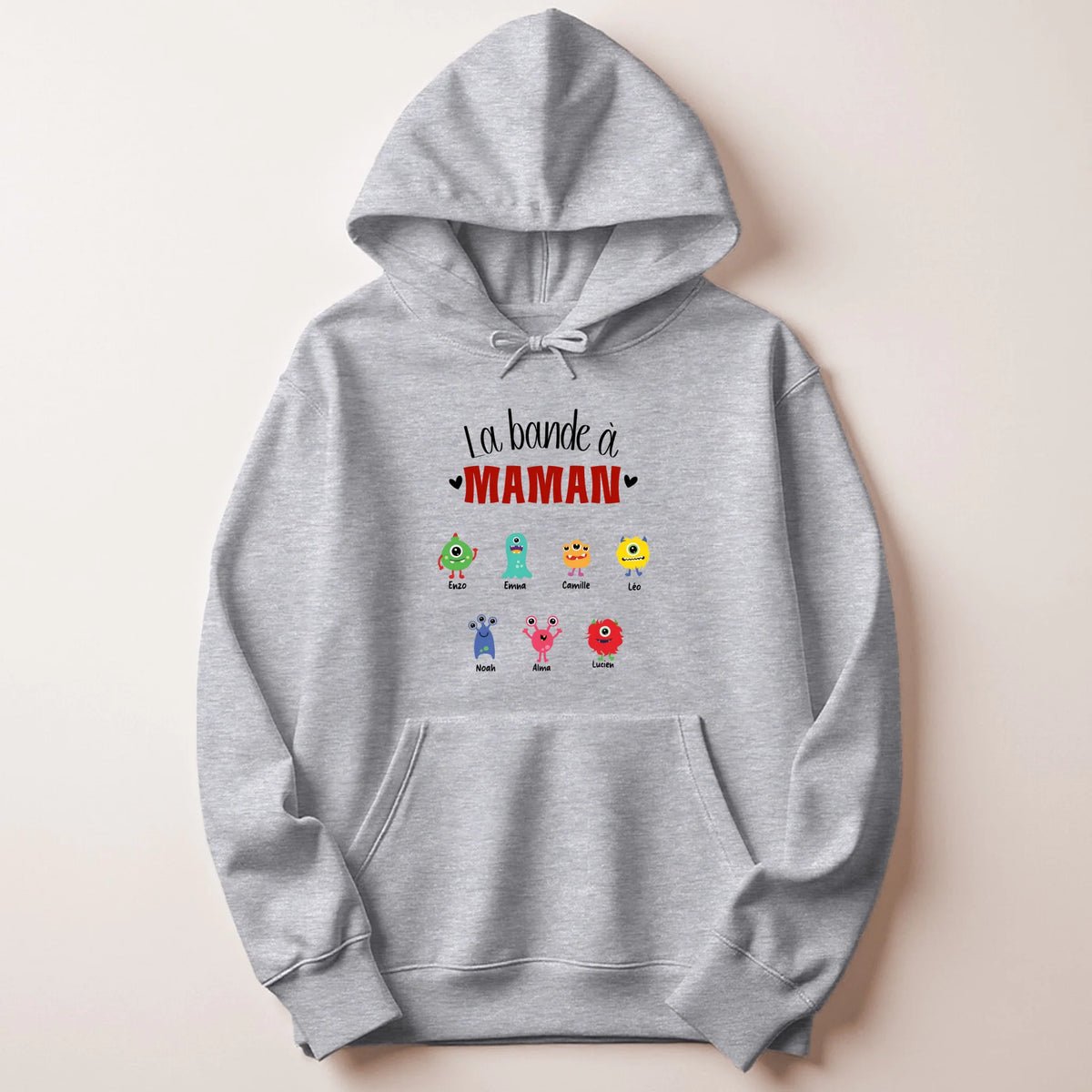 Pull Maman personnalisé – La bande à Maman – vue 15