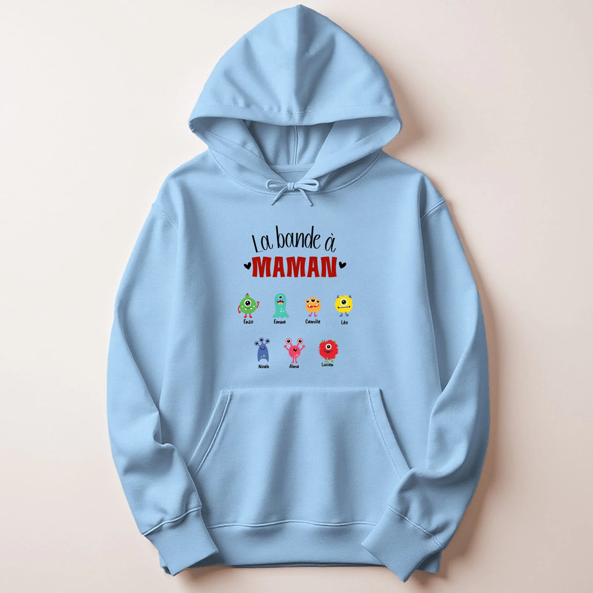 Pull Maman personnalisé – La bande à Maman – vue 22
