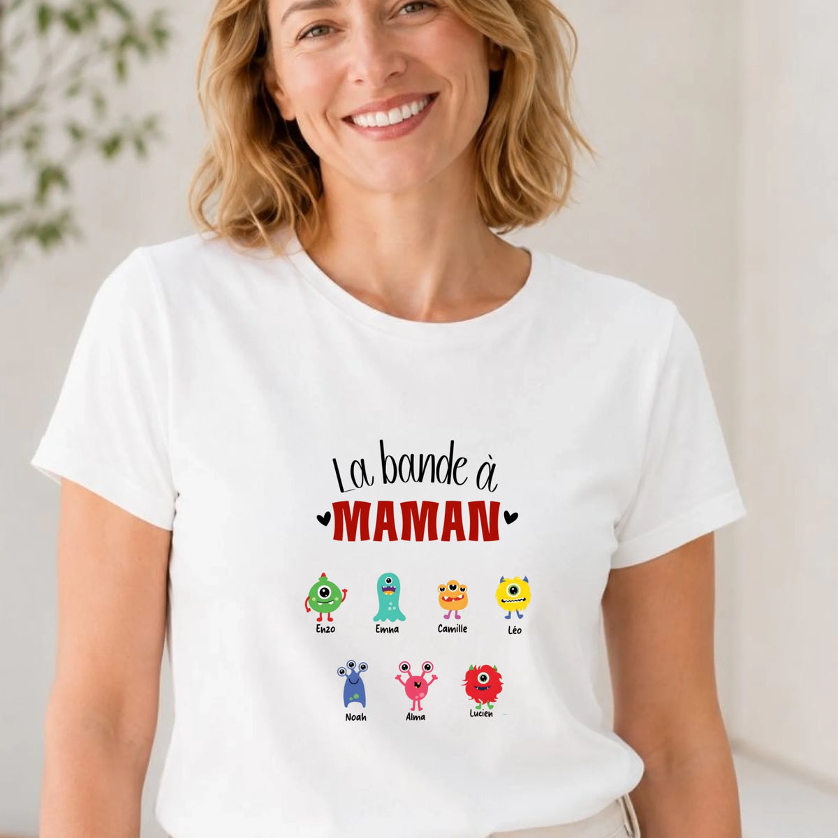 Pull Maman personnalisé – La bande à Maman – vue 23