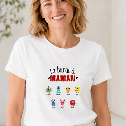 Pull Maman personnalisé – La bande à Maman – vue 23