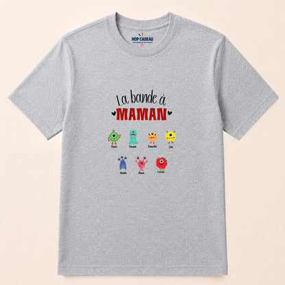 Pull Maman personnalisé – La bande à Maman – vue 28