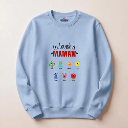 Pull Maman personnalisé – La bande à Maman – vue 6