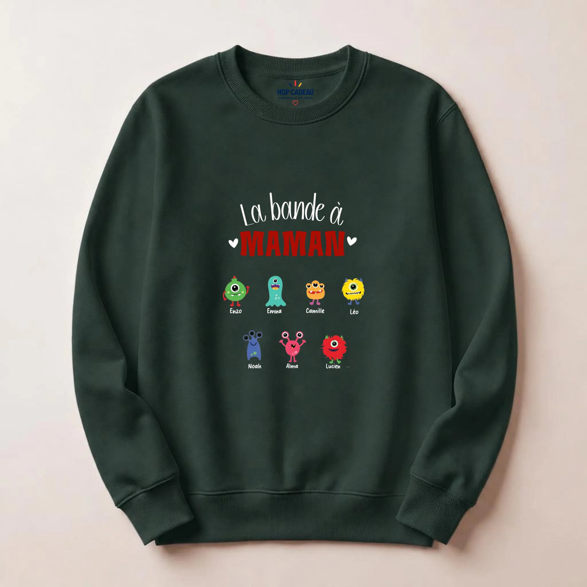 Pull Maman personnalisé – La bande à Maman – vue 9