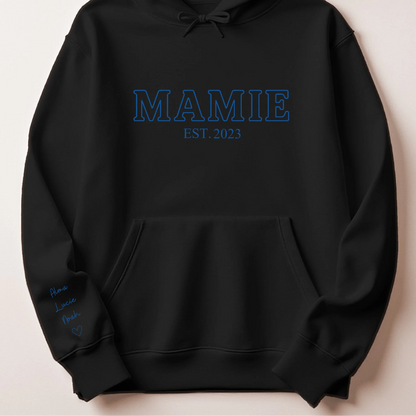 Sweat personnalisé mamie brodé - Future mamie – vue 22