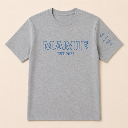 Sweat personnalisé mamie brodé - Future mamie – vue 32