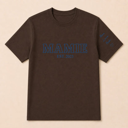 Sweat personnalisé mamie brodé - Future mamie – vue 39