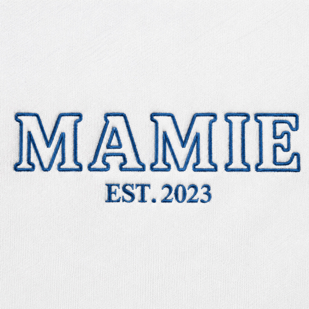 Sweat personnalisé mamie brodé - Future mamie – vue 7