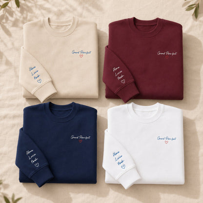Sweat personnalisé papy brodé - Grand Père-fect – vue 3