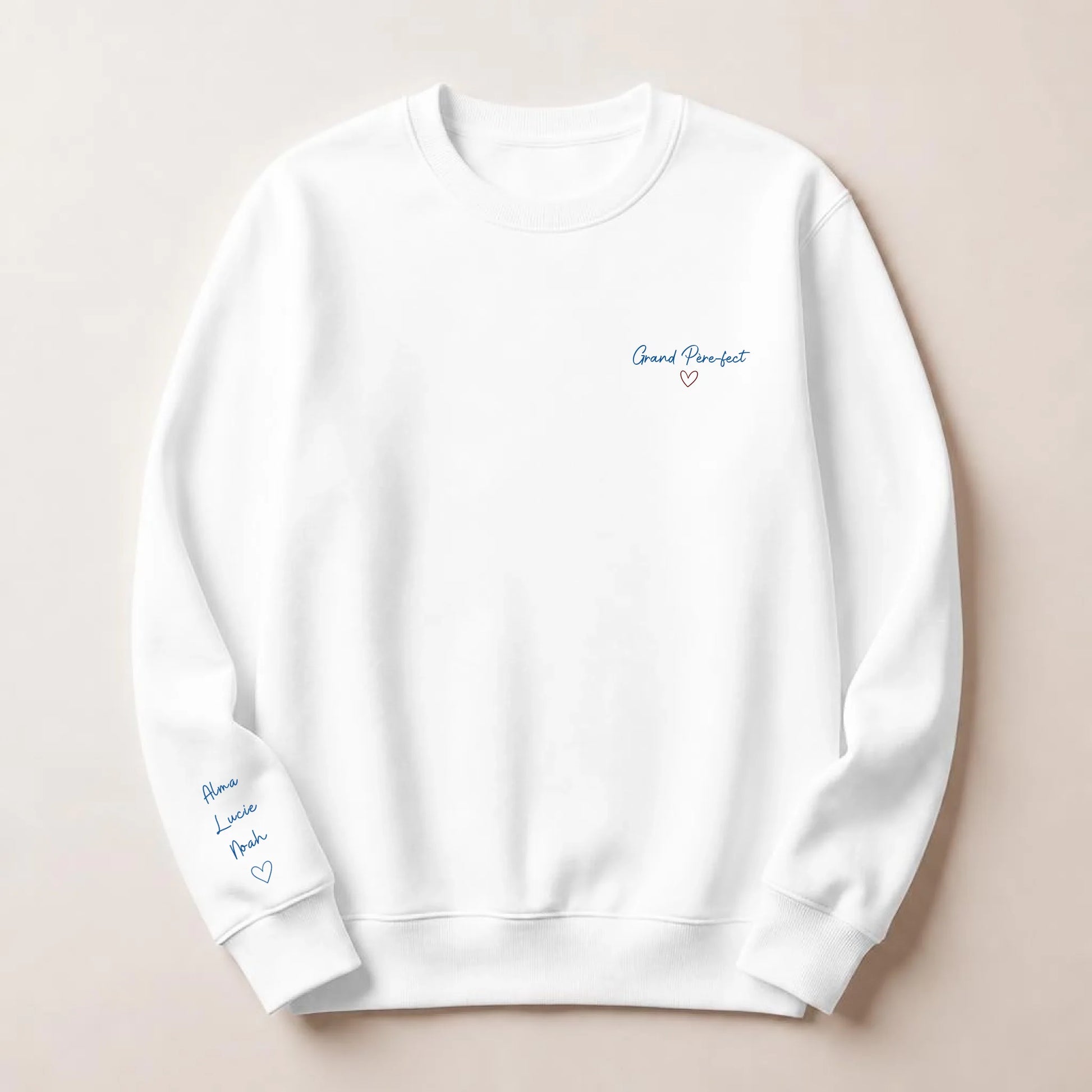 Sweat personnalisé papy brodé - Grand Père-fect – vue 8