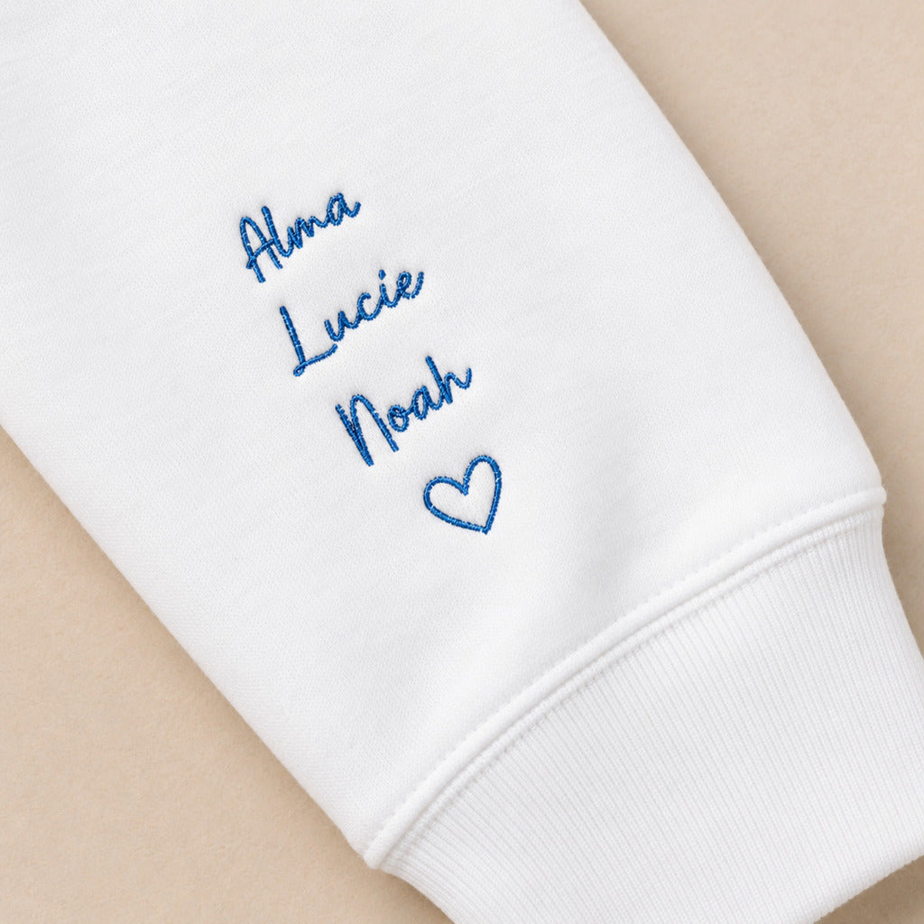 Sweat personnalisé maman brodé - Mama depuis – vue 4