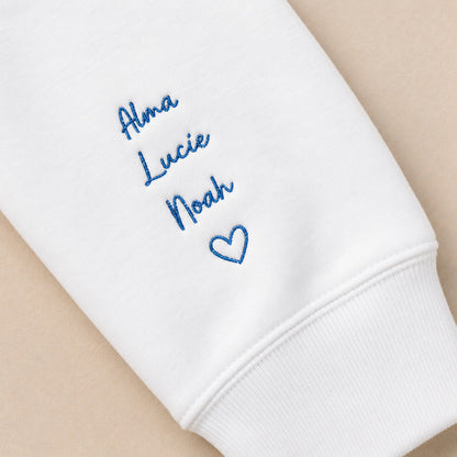 Sweat personnalisé maman brodé - Mama depuis – vue 4