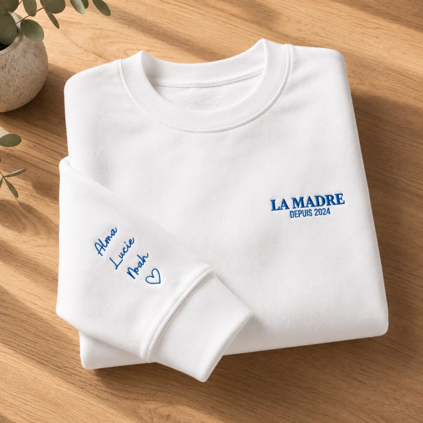 Sweat personnalisé maman - La Madre depuis – vue 5