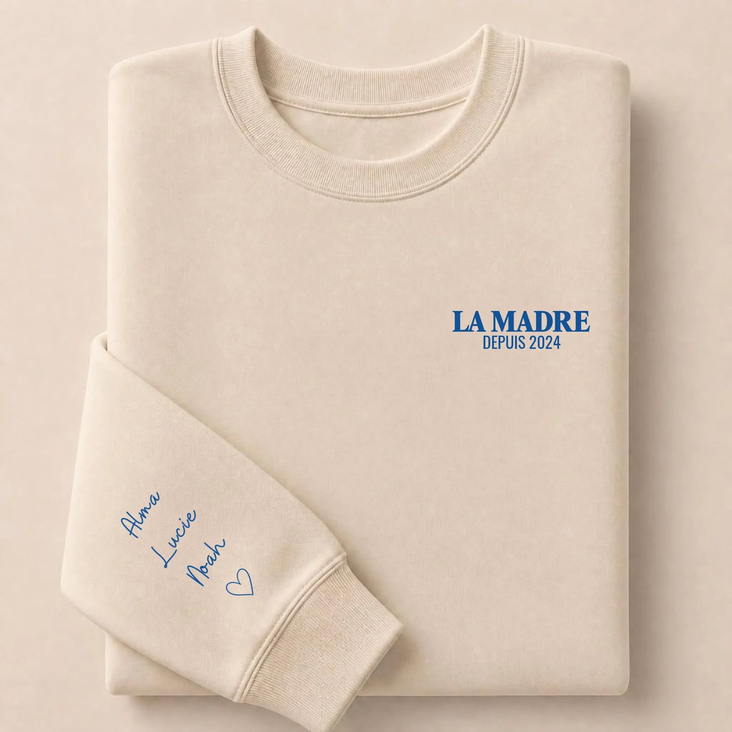 Sweat personnalisé maman - La Madre depuis – vue 9