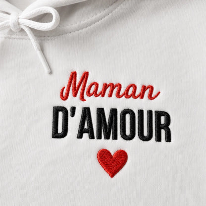 Sweat personnalisé maman - Maman d’amour – vue 21