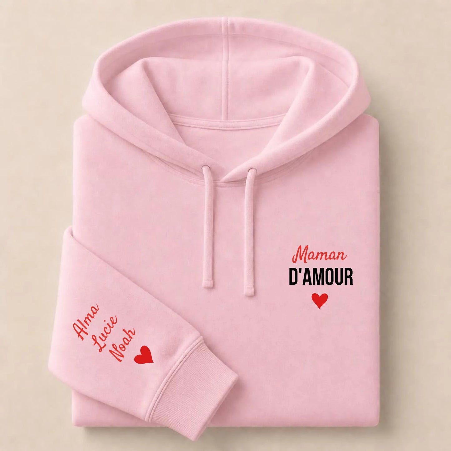 Sweat personnalisé maman - Maman d’amour – vue 29