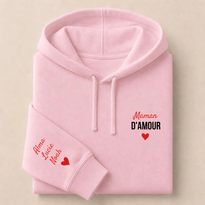 Sweat personnalisé maman - Maman d’amour – vue 29