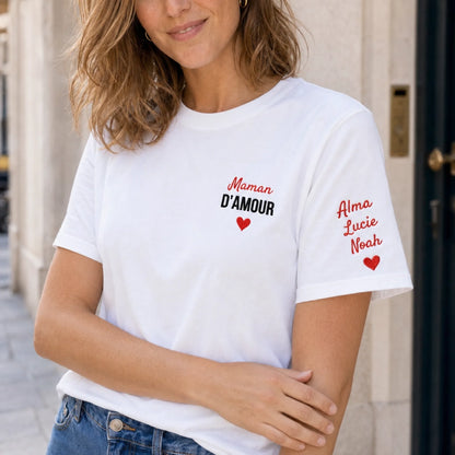 Sweat personnalisé maman - Maman d’amour – vue 43