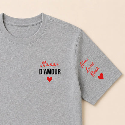 Sweat personnalisé maman - Maman d’amour – vue 48