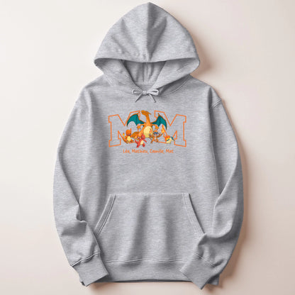 Sweat personnalisé maman - Initiale et prénoms des enfants – vue 25