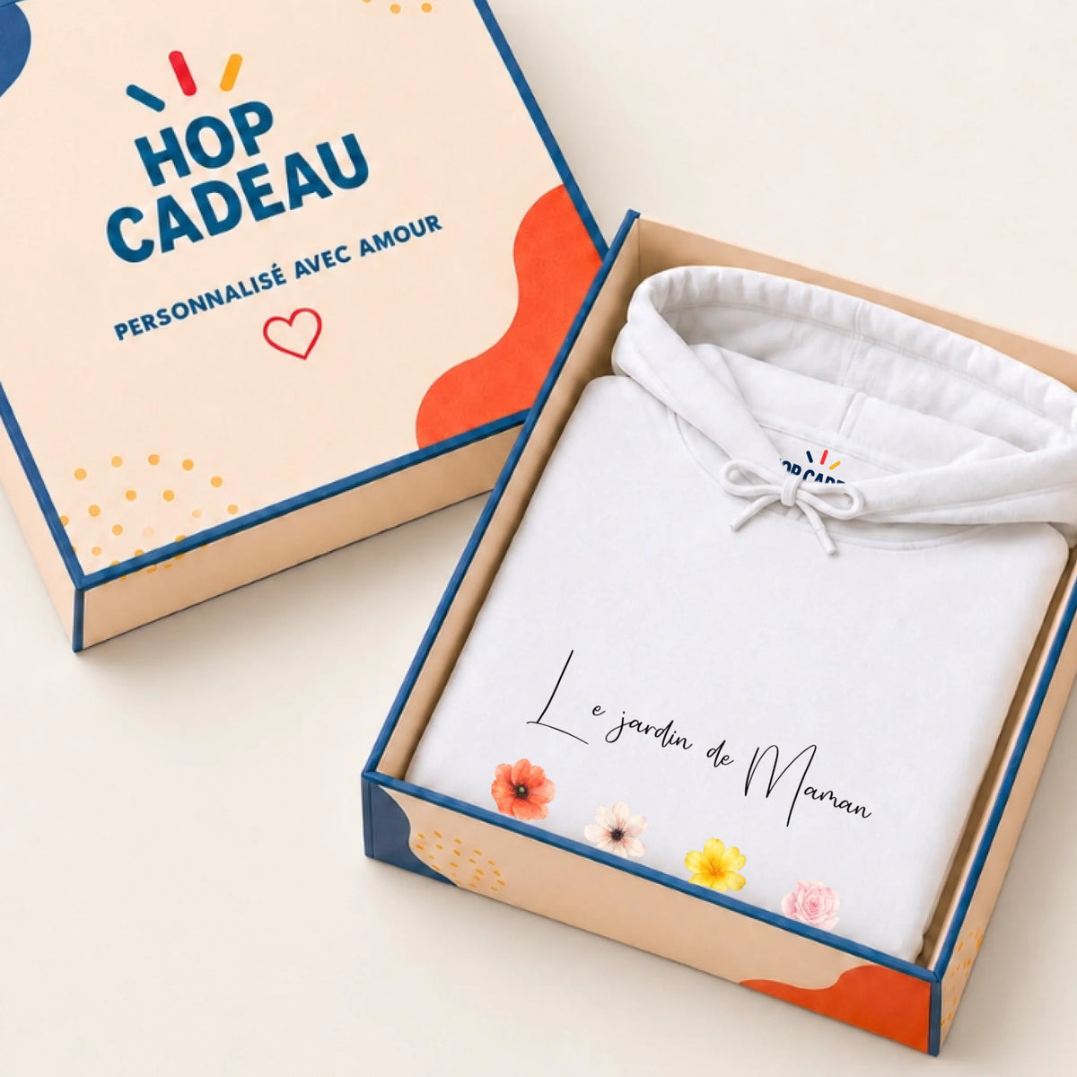 Pull Maman personnalisé – Le jardin de Maman – vue 15