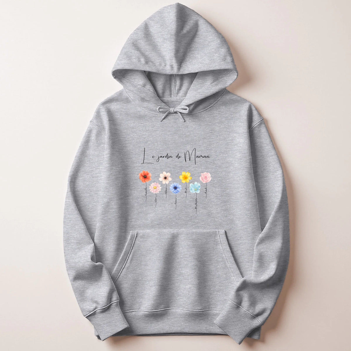 Pull Maman personnalisé – Le jardin de Maman – vue 16