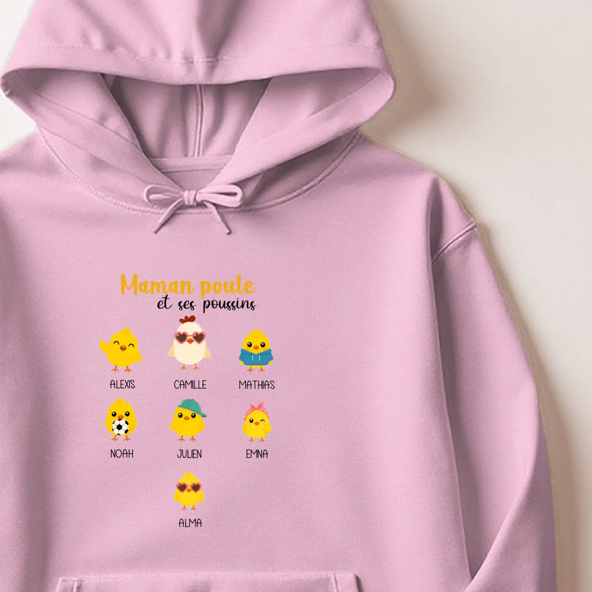 Pull Maman personnalisé – Maman Poule – vue 18