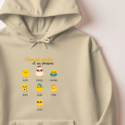 Pull Maman personnalisé – Maman Poule – vue 21