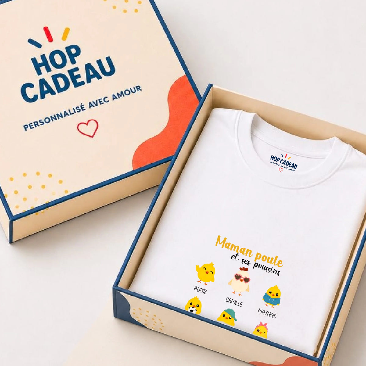 Pull Maman personnalisé – Maman Poule – vue 23