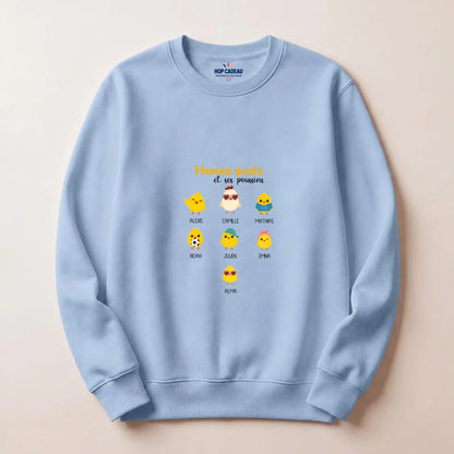 Pull Maman personnalisé – Maman Poule – vue 5
