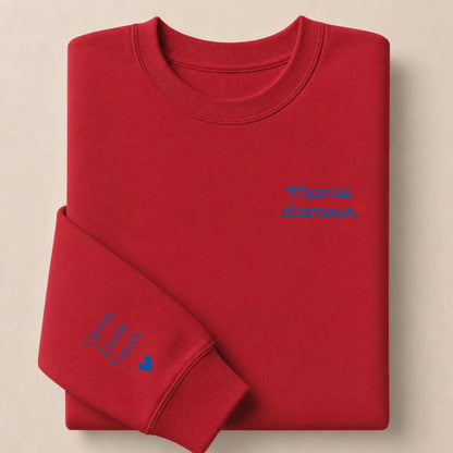 Sweat personnalisé mamie brodé - Mamie d'amour – vue 13