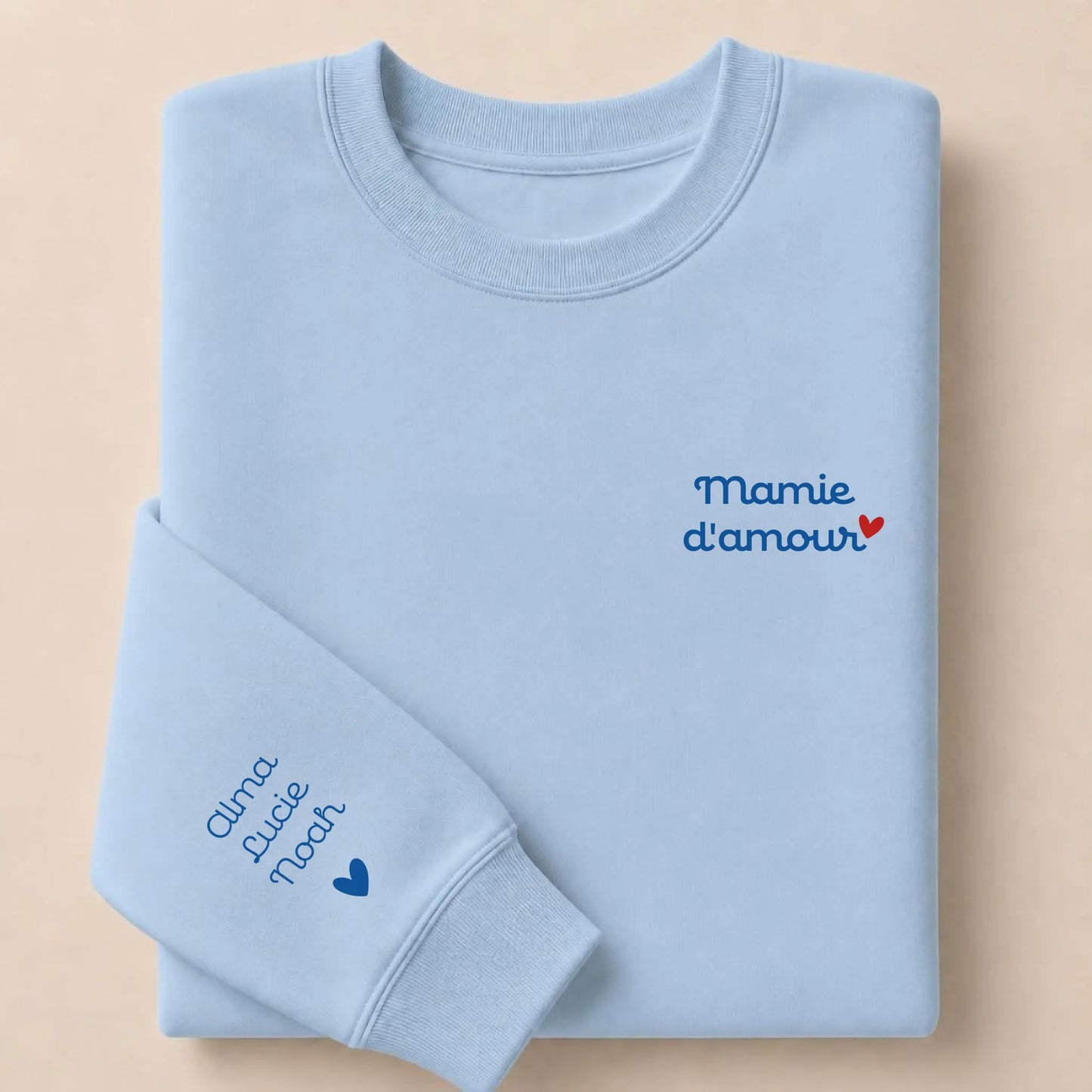 Sweat personnalisé mamie brodé - Mamie d'amour – vue 17
